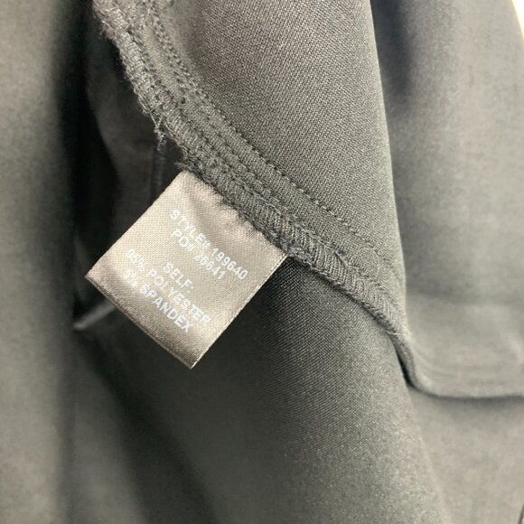 Skies are Blue Dress Sadie Faux Suede Black Ruffle Short Sleeve - Picture 9 of 13